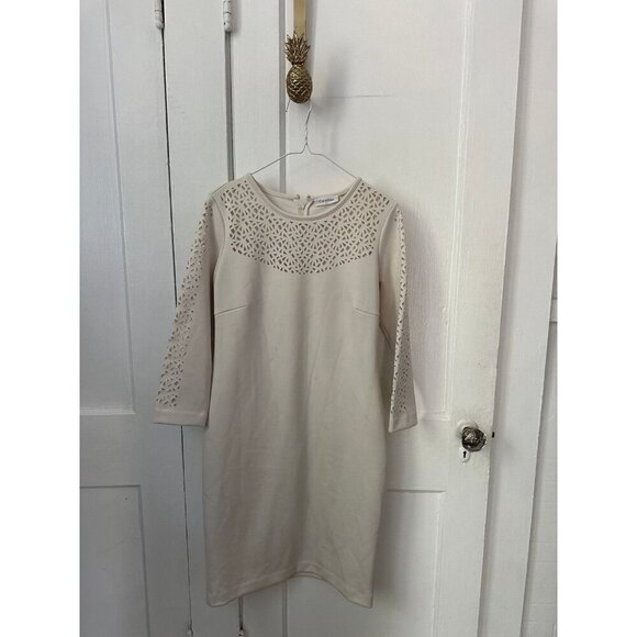 Calvin Klein woman’s size 8 white dress - Picture 1 of 12